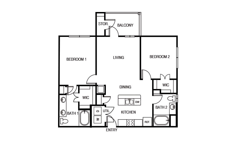 Studio, 1, 2, & 3 Bedroom Apartments in Boerne, Texas | Rustico at Fair ...