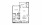The Persimmon - 1 bedroom floorplan layout with 1 bath and 625 square feet.